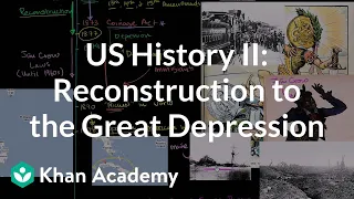 US History Overview 2 - Reconstruction to the Great Depression