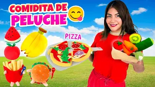 Comprando Comidita de JUGUETES en IKEA  🍕 SON DE PELUCHE  🍔 | Conny Merlin