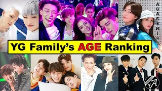 SHOCKING! Age Ranking of YG artists: who are the oppas & noonas in YG Family? [2020 update K-pop]