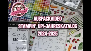 Auspackvideo Stampin' Up! Jahreskatalog 2024/2025