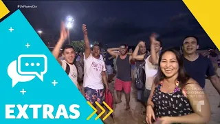 Los hinchas de Perú invaden las playas de Rio de Janeiro | Un Nuevo Día | Telemundo