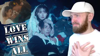 FIRST TIME HEARING IU! TRUE LOVE ALWAYS WINS! ❤ (Reaction) | IU - 'Love Wins All' MV (with V of BTS)