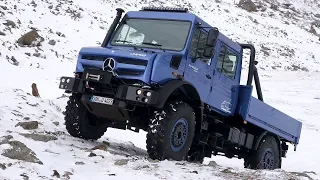 2019 Mercedes-Benz Unimog Off-Road in the Arctic Circle