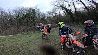 TRAINING ENDURO HIVERNAL AVEC LA 2020 FEAT TEAM RCENDURO