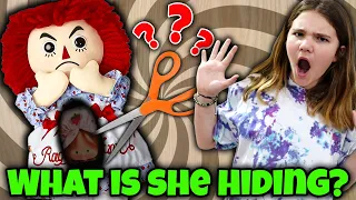 What's Inside The First Annabelle! Cutting Open Creepy Childhood Doll