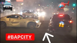 G8 AND 350z CRASH!!!! SPECTATOR GETS SMACKED AT CRAZY LA TAKEOVER!!!!