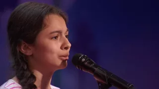 Niesamowity głos operowy 13-latki - Amerykański Mam Talent