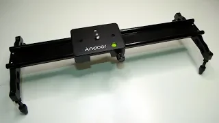 Andoer Slider 40cm Cheap | Unboxing+Video Test - Aliexpress