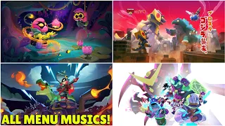 ALL NEW MENU MUSICS COMING IN THIS BRAWL STARS UPDATE! 🔥 | Draco, Hackers & More! 👀