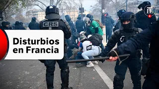 Disturbios en Francia por la décima jornada de protestas contra la reforma pensional | El Espectador