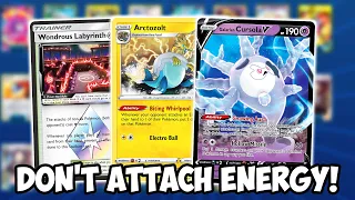 Don't Attach Energy Vs Galarian Cursola V/Arctozolt! Spread & Energy Removal! PTCGO