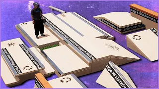 Let's Build A Skatepark With The New DIY Objects For Session: Skate Sim