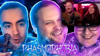 СМЕШНЫЕ МОМЕНТЫ С КУПЛИНОВЫМ ► Phasmophobia #9 | РЕАКЦИЯ