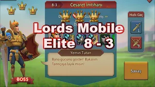 Lords Mobile 8 - 3 Elite 3 Stars