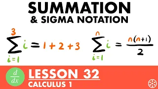 Summation and Sigma Notation | Calculus Lesson 32 - JK Math