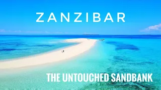 The Untouched Sandbank of Zanzibar, Indian Ocean 🌴