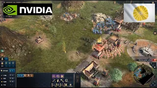 Age of Empires 4 - 1v1 Japanese vs English Fast Win | Multiplayer Gameplay