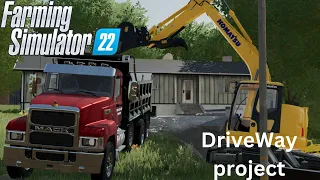 Farming Simulator 22 | Construction Timelapse | on Elmcreek EP.3