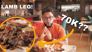 We ate a whole LAMB LEG at Lazeez Fusion!? | Big Bites EP44