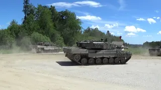 Gefechtsschiesen Leopard Juli 2020 Kurzversion Youtube