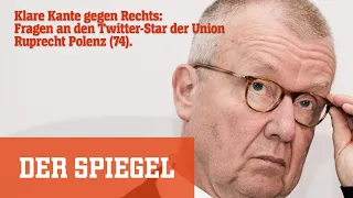 Klare Kante gegen Rechts: Ruprecht Polenz bei DER SPIEGEL FRAGT