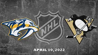 NHL Predators vs Penguins | Apr.10, 2022