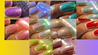 #review LYNBDESIGN MISHEARD LYRICS COLLECTION & POLISH OF THE MONTH || LIVE SWATCHES || GIFTED PR