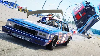 Nascar Legends In Wreckfest MULTIPLAYER Is Just A DESTRUCTIVE As You'd Think...