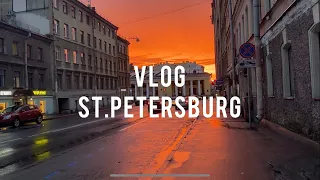VLOG: Санкт-Петербург // прогулки, кафе, отдых | teen’s vlog