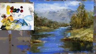 Painting Knife Techniques for Landscape Artists