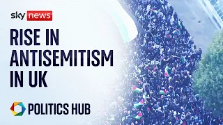 Israel-Hamas war: Rise in antisemitism in UK