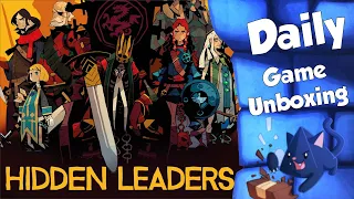 Hidden Leaders - Daily Game Unboxing