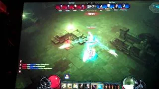 Diablo 3 "Monk" Blizzcon 2011 Arena Battles Team Deathmatch
