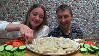 МУКБАНГ ЭТО ХИНКАЛИ? | MUKBANG IS IT KHINKALI? #mukbang #мукбанг #khinkali