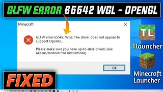 How to fix GLFW error 65542 minecraft