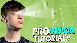 WHERE PRO PLAYERS LOOK IN EA FC 24 - COMPLETE TUNNEL VISION TUTORIAL