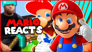 Mario Reacts To SMG4 Funny Tik Toks!