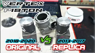 Original Vs Replica Piston - Beta Vertex Piston kit