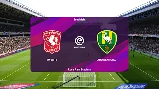 PES 2020 | Twente vs Ado Den Haag - Eredivisie | Full Gameplay | 1080p 60FPS