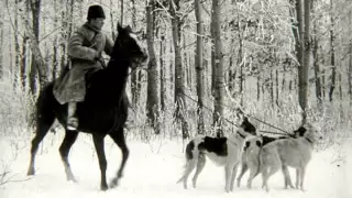 Wolf hunting in Russia - Pathé Frères 1910-HD-Disturbing footage !