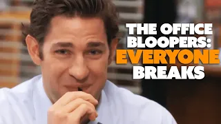 EVERYONE Breaks: Bullpen Bloopers from The Office US | Comedy Bites