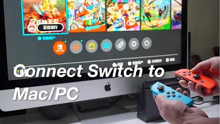 Connect Nintendo Switch to Mac/PC - HDMI to USB Video Capture