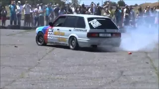 Drift BMW E30! Фестиваль BMW в Одессе! Одесса зажигает! BMW Festival in Odessa! Odessa lights!