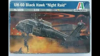 Whats In The Box Italeri 1/48 UH - 60 Black Hawk "Night Raid"