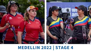 Great Britain v Colombia – compound women team gold | Medellin 2022 World Cup S4