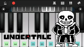 Megalovania Piano Easy Tutorial | Undertale | Perfect Piano | Basic Piano