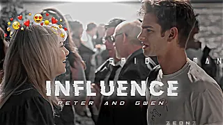 UNDER THE INFLUENCE - SPIDERMAN EDITS | Peter & Gwen Whatsapp Status | Spider-Man Whatsapp status |