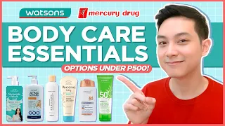 Best BODY CARE Products for P500 BUDGET! Affordable Options from WATSONS & MERCURY! | Jan Angelo