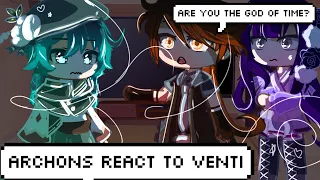 Archons React to VENTI (Angst) 1/? | Crystalized Tofu