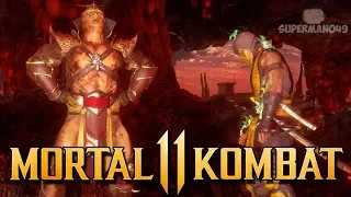 Shao Kahn Laughs At Annoying Scorpion... - Mortal Kombat 11: "Shao Kahn" Gameplay